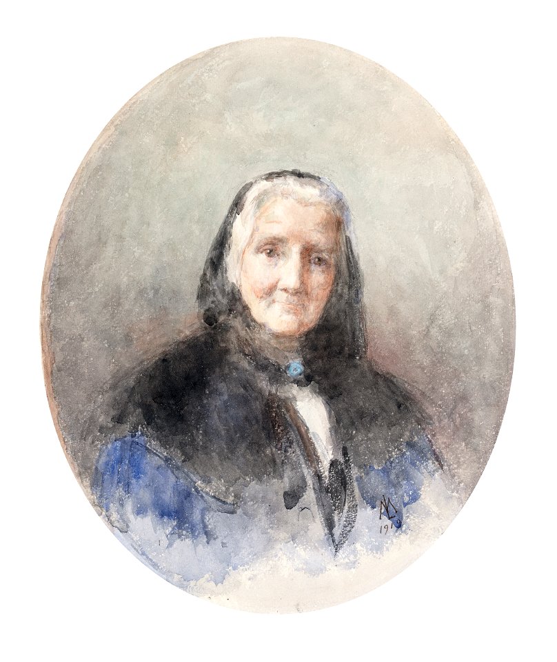 Mrs Harriet O'Hagan Osborne (1830-1921), Artist and her Sister P4045