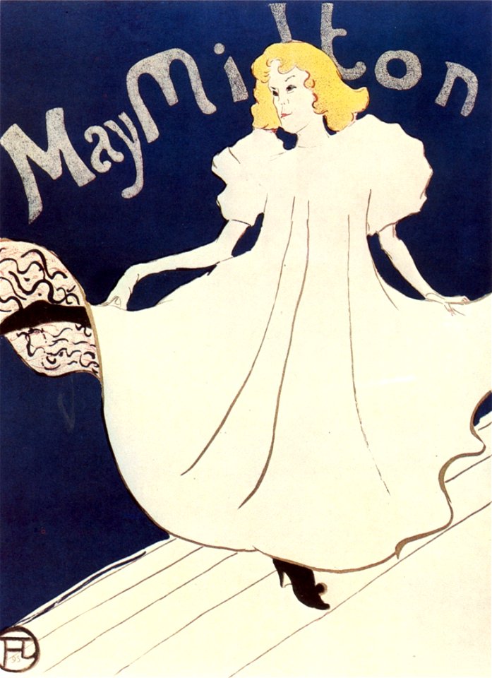 May Milton (poster), Henri de Toulouse-Lautrec (1895)