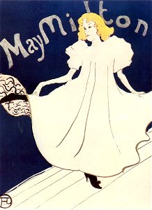 May Milton (poster), Henri de Toulouse-Lautrec (1895)