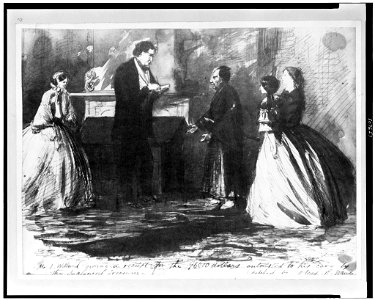 Mr. J. Willard giving a receipt for the 96,000 dollars entrusted to his care by the Japanese treasurer LCCN93507024