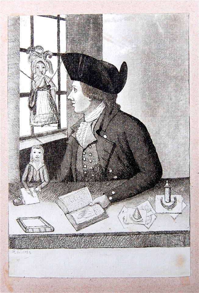 Mr. Denton with Speaking figure, was hanged in London for Coining (BM 1935,0522.13.50)