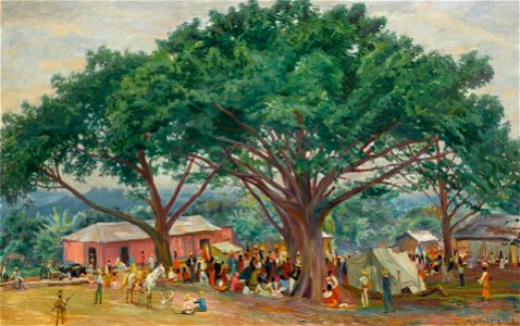 Max Vollmberg Village festivities Guatemala 1913