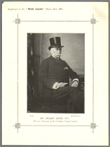Mr. Vaughan Davies, M.P the new Chairman of the Cardigan County Council (5227603)