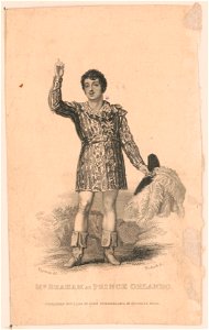 Mr. Braham as Prince Orlando LCCN2003681690