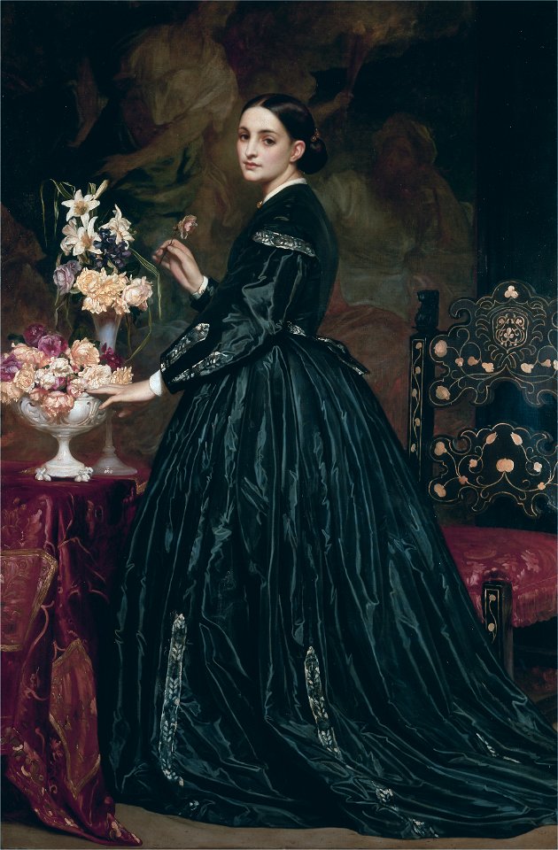 Mrs Ellinor Guthrie by Frederic Leighton