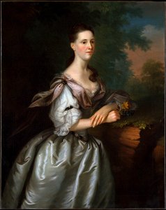 Mrs Samuel Cutts 1762-63 by Joseph Blackburn