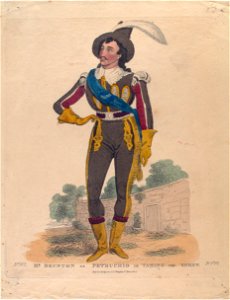 Mr. Brunton as Petruchio in Taming the Shrew - NYPL1156843