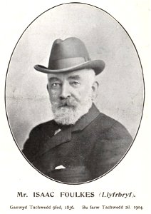Mr. Isaac Foulkes (Llyfrbryf) ganwyd Tachwedd 9fed, 1836 ; bu farw Tachwedd 2il, 1904 (5294020)