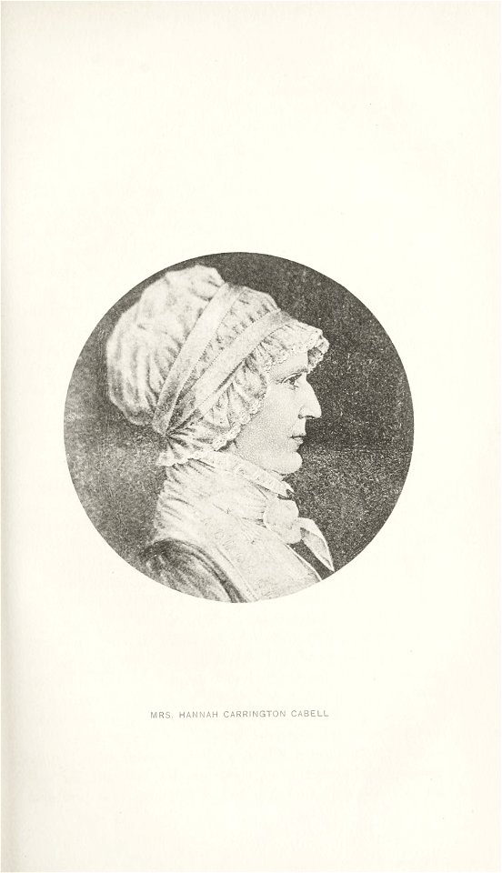 Mrs. Hannah Carrington Cabell