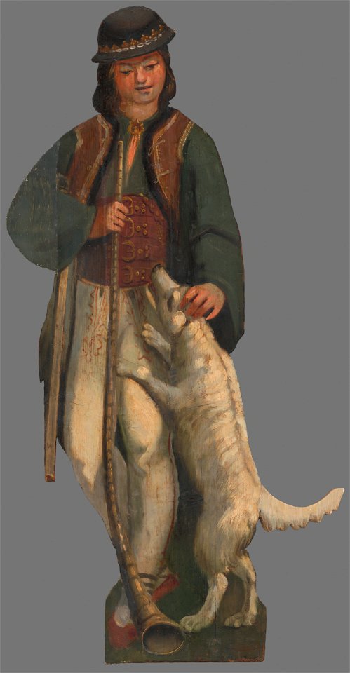Maximilián Ratskay - Valach so psom - O 445 - Orava Gallery