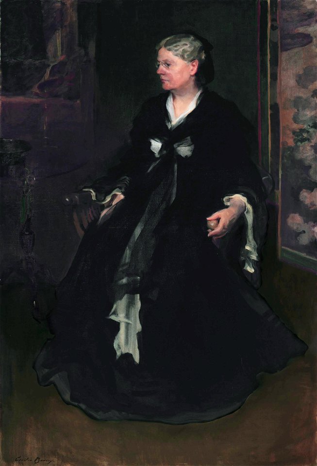 Mrs Elizabeth M Howe, by Cecilia Beaux