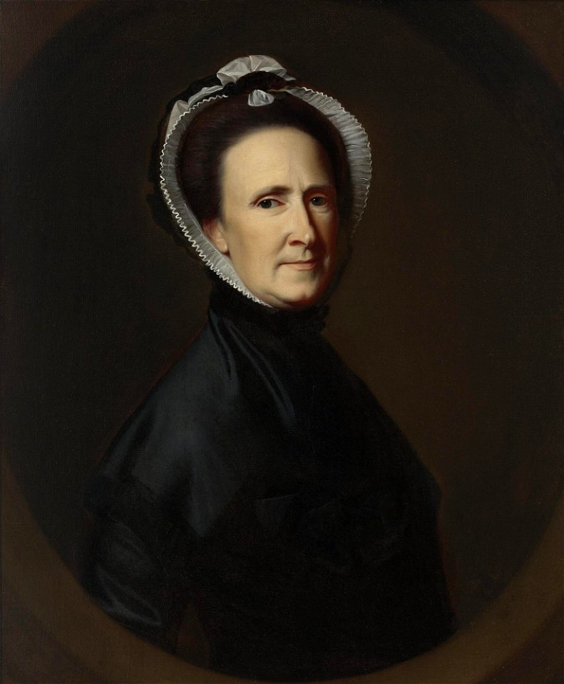 MRS. SAMUEL WATTS (SARAH OSBORNE) John Singleton Copley (cropped)