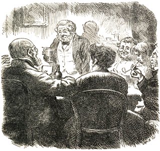 Mr. Caudle has invited a few friends to supper