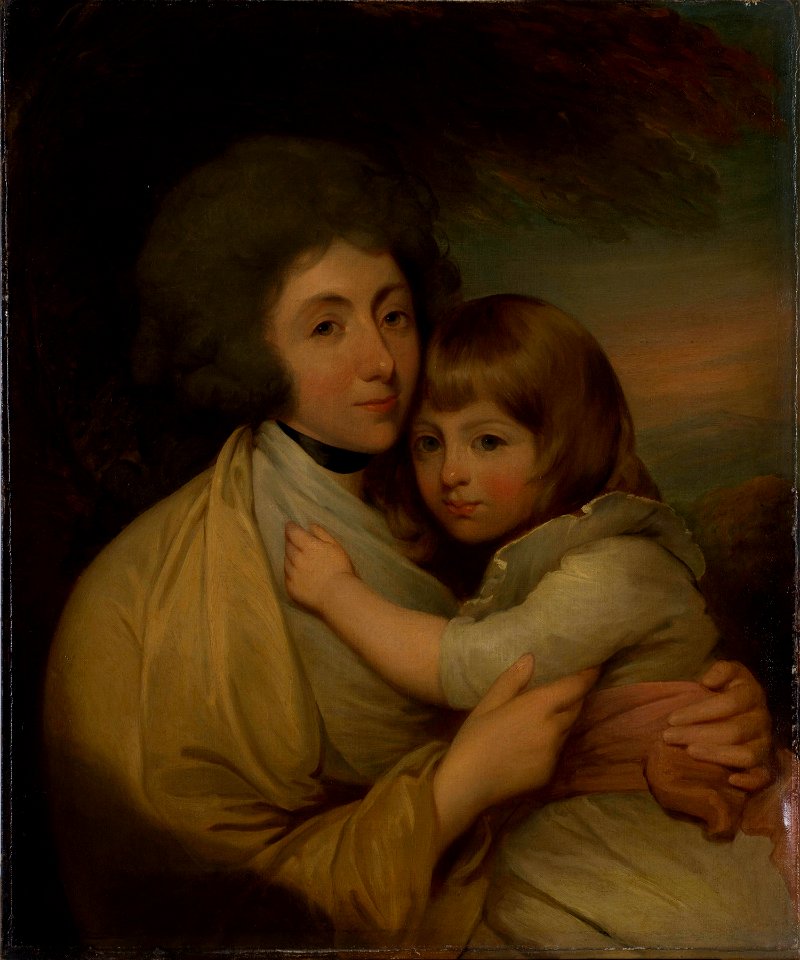 Mrs. Luke White and Her Son 