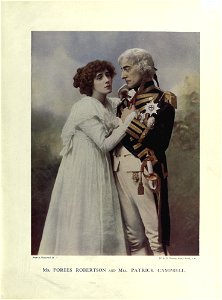 Mr. Forbes Robertson and Mrs. Patrick Campbell in Nelson's Enchantress. W. & D. Downey