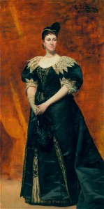 Mrs William Astor (Caroline Webster Schermerhorn), by Carolus-Duran