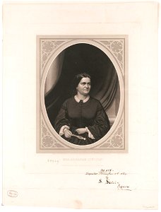 Mrs. Abraham Lincoln - engraved by Samuel Sartain, printed by Irwin & Sartain. LCCN2003664863