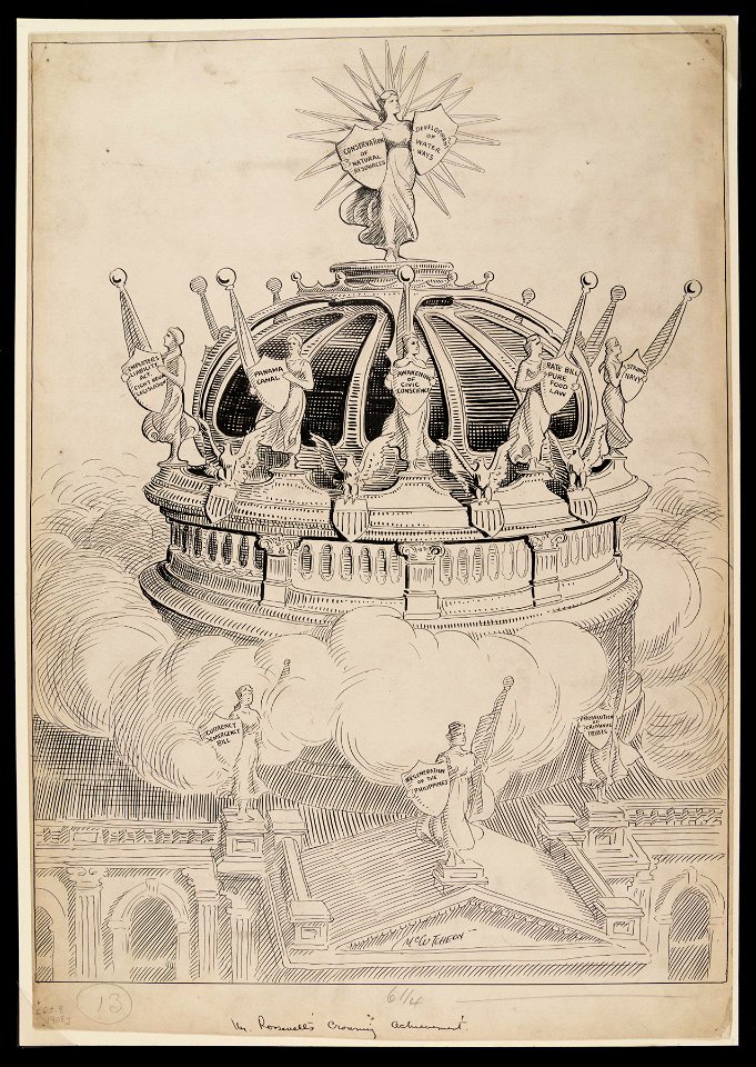 Mr. Roosevelt's crowning achievement, October 8, 1908 (NBY 1409)