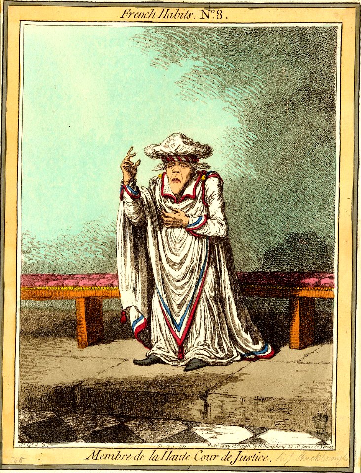 Membre de la Haute Cour de Justice. (BM 1851,0901.911)