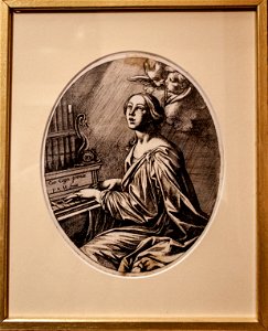 Meloni - St Cecilia, c 1710