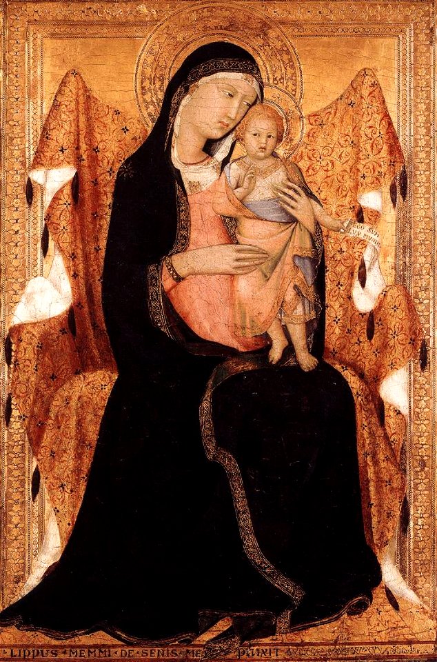 Lippo Memmi - Virgin and Child - WGA15021