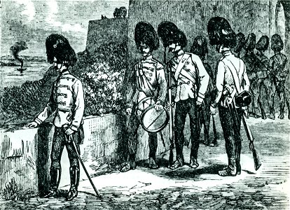 Members of the Guard of the Crown, 1867