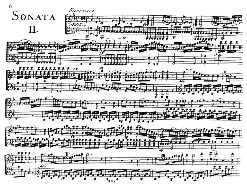 Méhul, Sonate opus 1 no 2