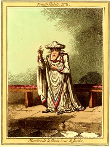 Membre de la Haute Cour de Justice. (BM 1868,0808.6733)