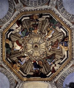 Melozzo da forlì cupola, loreto