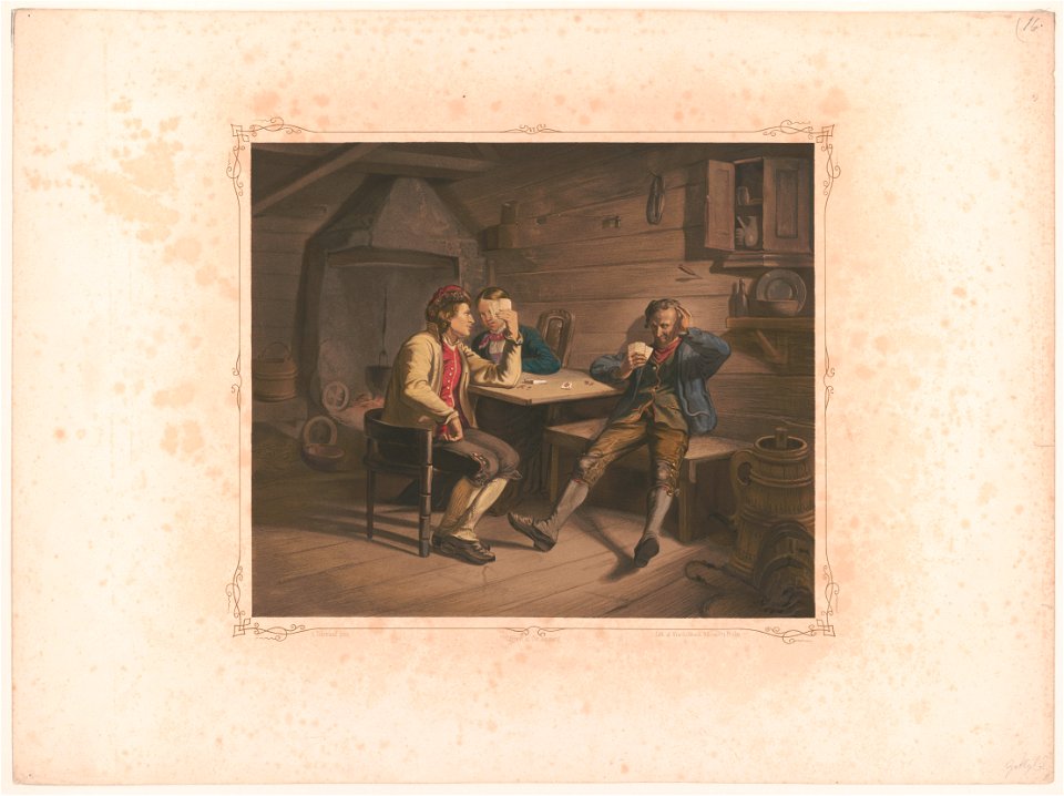 Men playing cards LCCN2003681660