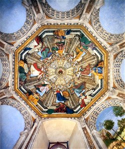 Melozzo da Forlì - Vaulting decoration of the Sacristy of St Mark - WGA14781