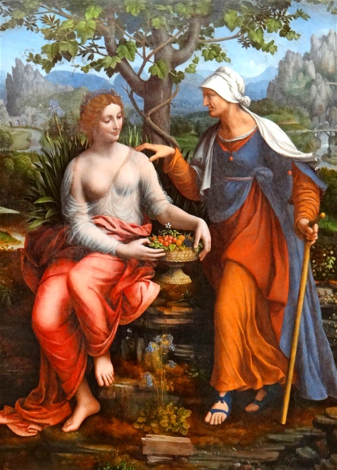 Vertumne et Pomone (Gemäldegalerie, Berlin) (11357265663)