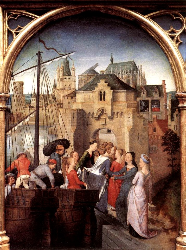 Memling, reliquiario di sant'orsola 01