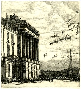 Meryon - Ministère de la Marine, Paris, 1876,0510.393