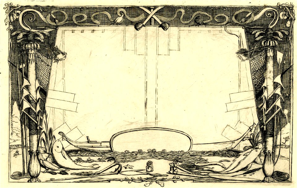 Meryon - Couverture du 'Voyage à la Nouvelle Zélande (1842 à 1846)', 1915,0507.4