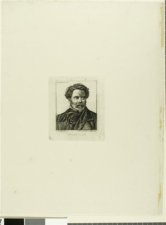 Meryon - Benjamin Fillon, homme de lettres, 1927.4413