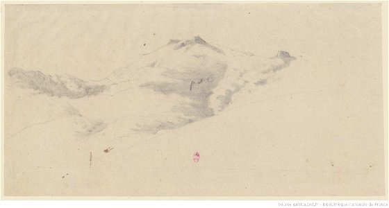 Meryon - Etude de montagnes, btv1b55002166x