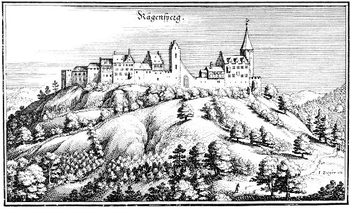 Merian Regensberg 1654