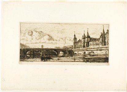 Meryon - Pont-au-Change, Paris, 1909.278