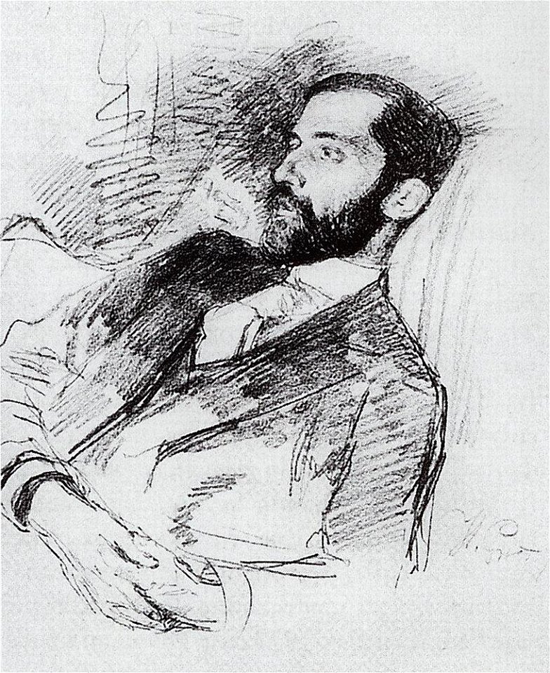 Merezhkovsky by Repin