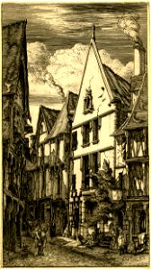 Meryon - La rue des Toiles, 1865,0114.127