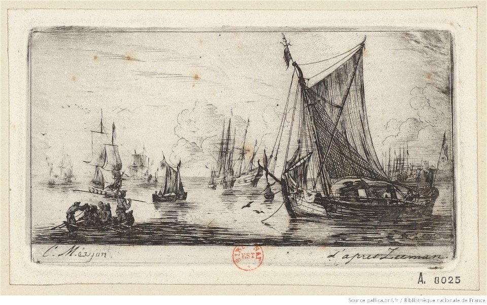 Meryon - Pêcheurs de la mer du sud, btv1b550028565