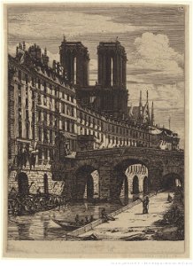 Meryon - Le petit pont, btv1b55002246g