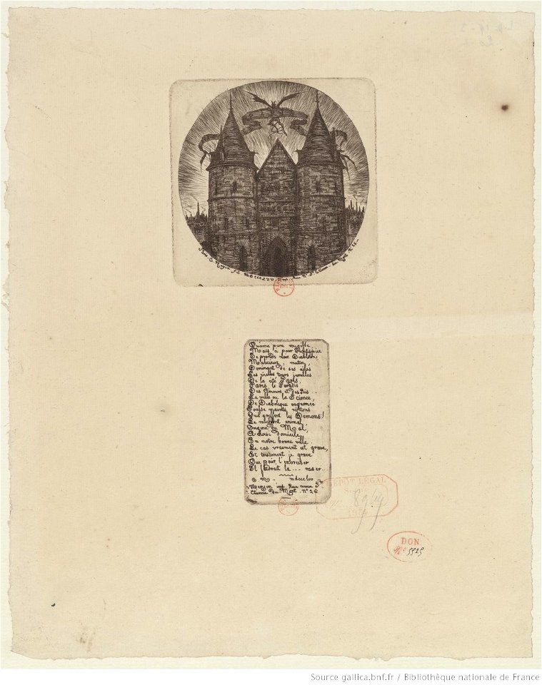 Meryon - Ancienne porte du Palais de justice, btv1b55002857m