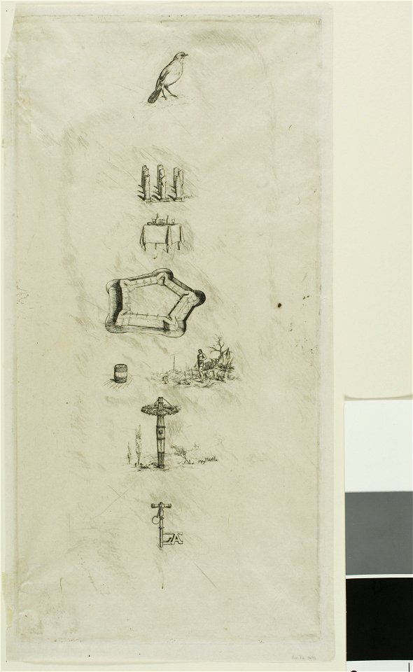 Meryon - Rebus Béranger was not Really Strong, for he Never had the Key of the Fields, 1917.734