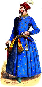 Mercier. Général des gardes de l'Empereur (Delhi). Auguste Wahlen. Moeurs, usages et costumes de tous les peuples du monde.1843