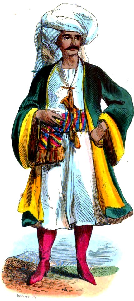 Mercier. Bokhara. -- Usbeks (Asie). Auguste Wahlen. Moeurs, usages et costumes de tous les peuples du monde. 1843