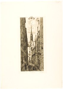 Meryon - Chantrey Street, Paris, 1927.4384