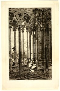 Meryon - La galerie Notre-Dame, 1952.531