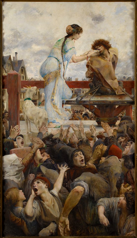 Merson, Luc-Olivier - Une larme pour une goutte d'eau (Notre-Dame de Paris) - 203 - Maison de Victor Hugo